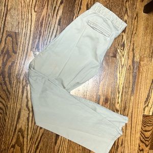 Gap khaki- broke in straight size 2